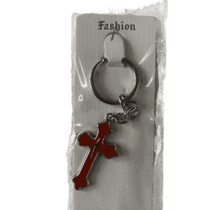 Gift Keychain Metal Holy Cross Type 5