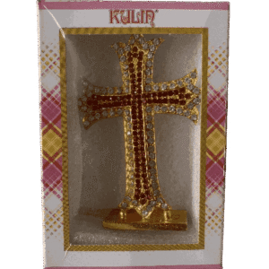 Car Stand with Stones in Holy Cross Big Size