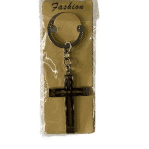 Gift Keychain Metal Holy Cross Type 2