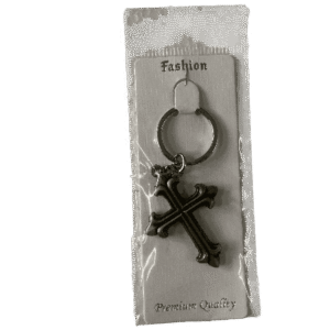Gift Keychain Metal Holy Cross Type 4