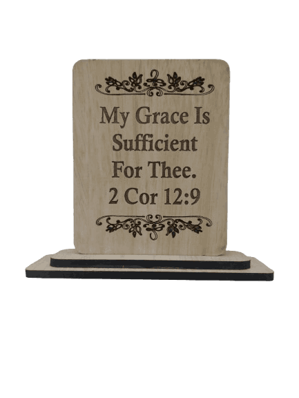 Wooden Stand with Bible Verses Big & Small - Image 2