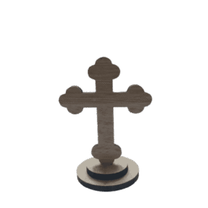 Cross Stand Wood