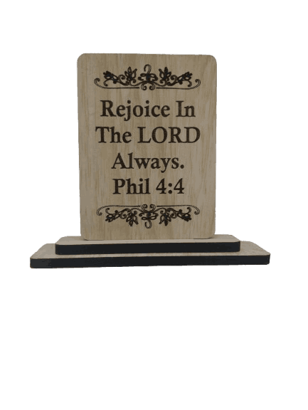 Wooden Stand with Bible Verses Big & Small - Image 7