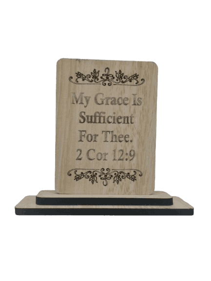 Wooden Stand with Bible Verses Big & Small - Image 9