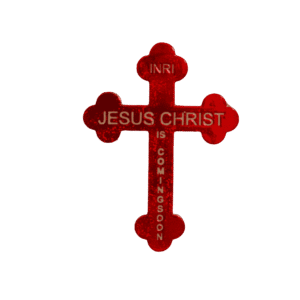 Marvell Stickers - Cross Stickers (Small & Big Size – Each 2 Nos.)